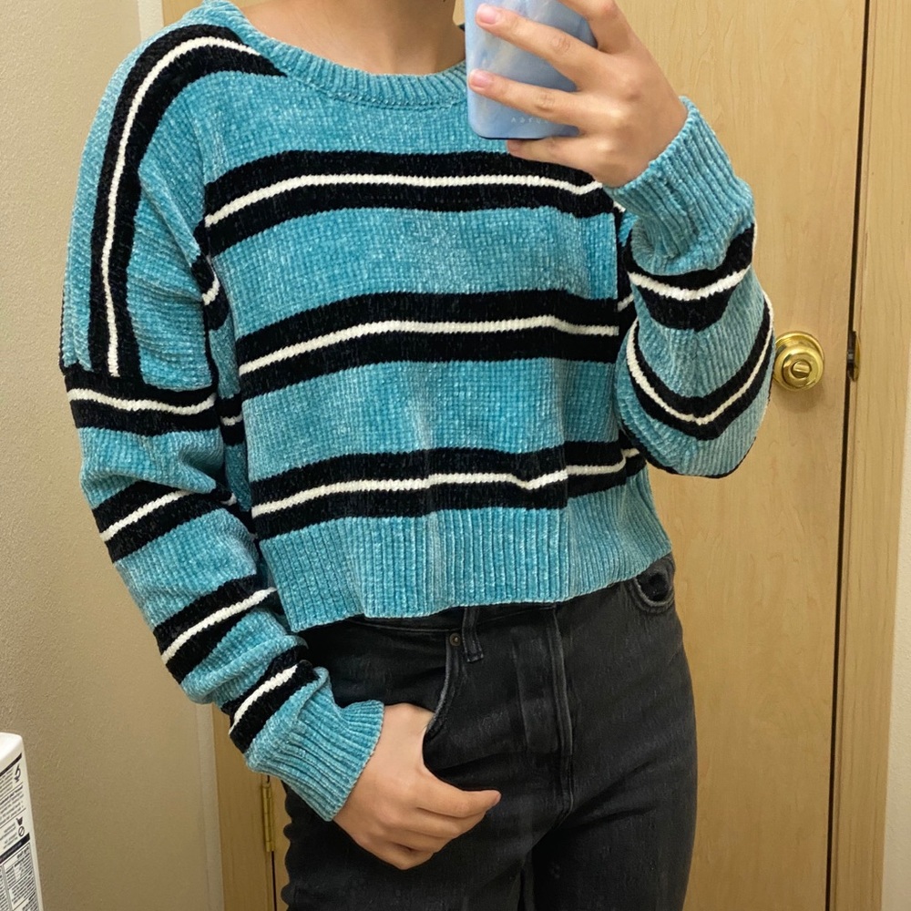 striped sweater